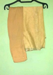 Gold Embroidered Ethnic gown+ 🎁