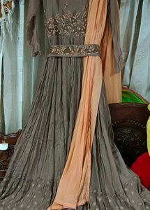 Designer Gown With Belt