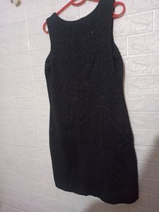 Black Simmering Party Wear Dress