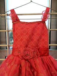 Pink beautiful frock for 6-8 y/o girls