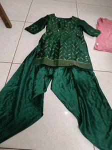 Emerald Green Salwar Kameez Suit