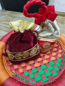 Elegant Pouches (Set of 2)