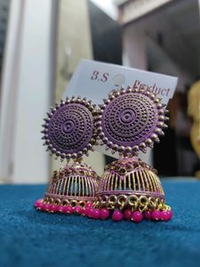 Beautiful Oxidised Jhumkas 😍