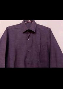 Men's Purple Formal Shirt