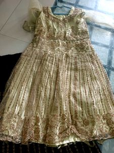 HEAVY ZARI WORK SHARARA DRESS