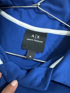 Original Blue Armani Exchange Polo