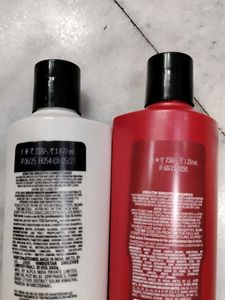 TRESSEME KERATIN smooth shampoo and conditioner