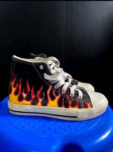 Flame Design Sneakers