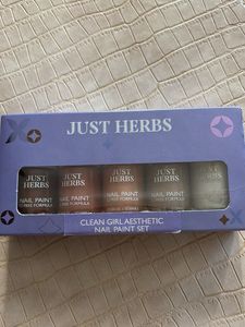 Just Herbs Nail Paint Set