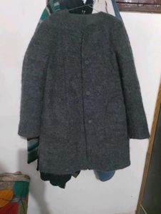 beautiful woman long coat