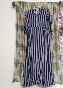 Striped Casual Dress