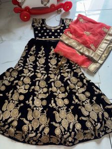 Embroidered Lehenga Choli Set