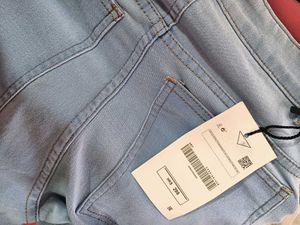 Light Blue Cargo Jeans