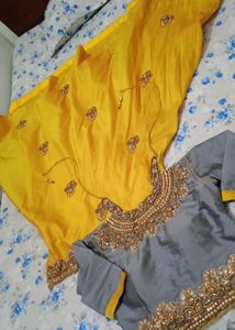 Elegant Yellow Lehenga