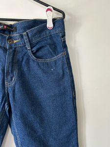Denim Capri Pants