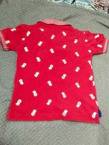 Cute Red Polo Shirt