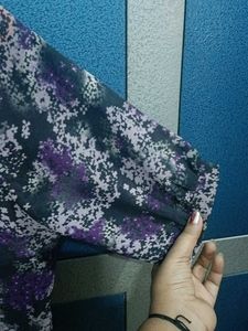 Floral Purple Dress