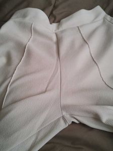 Flared White Pants (Free Delivery)