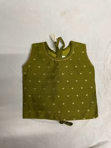 Olive Green Lehenga / Pattupavada