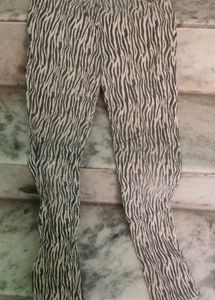 Zebra Print Pants