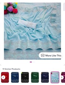 Elegant Purple Saree