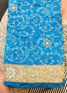 Stunning Stone Work Saree