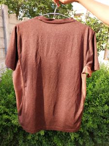 Adidas Brown Sports Tshirt