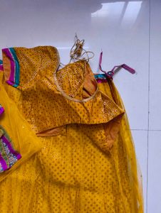 Bridal New Golden Lehenga