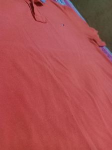 Coral (Orange) tshirt For Men.😍🌸