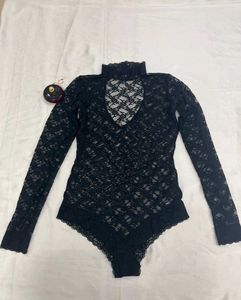 Black Lace Bodysuit