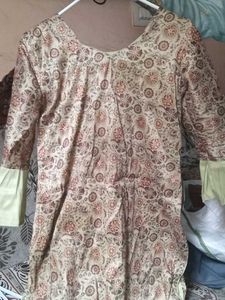 Floral Print Kurta