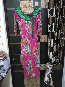 Floral Print Kurta
