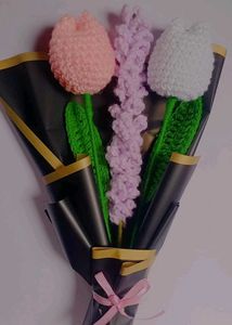 Crochet Flower Bouquet