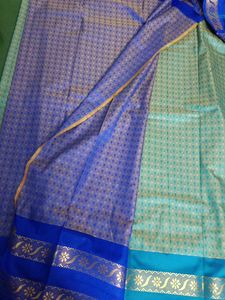 Elegant Blue Saree