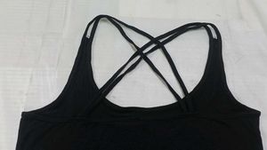 Bershka Very Stylish Black Tank Top