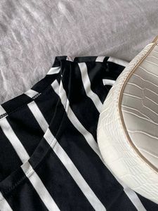 Black And White Maxi Dress