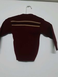 Kids Maroon Sweater, Size 24