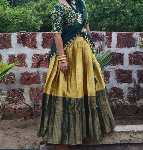 Ghagra Choli Dupatta Stitch Material