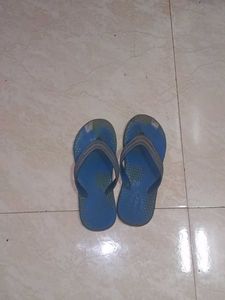 Blue Flip Flops