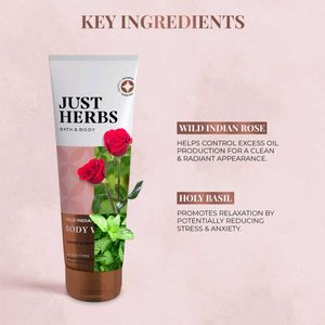 ust Herbs Wild Indian Rose Body Wash : 200 ml