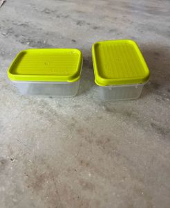 Set Of 2 100 Ml Airtight Containers