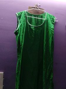 Emerald Green Embroidered Anarkali