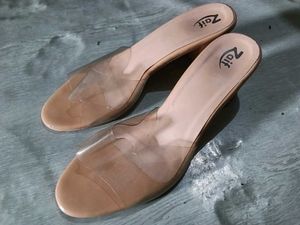 Zaif Clear Strap Flats one time use product