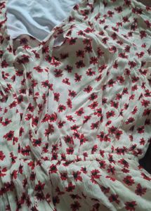 Floral Print Midi Dress