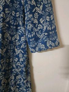 Blue Beige Suit