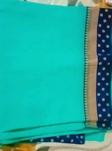 Synthetic Georgette Saree