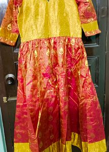 Customised Silk Gown
