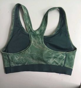 Nike Dri-Fit Green Racerback Sports Bra Women&#39;s