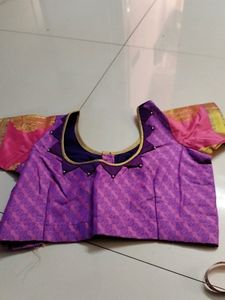 Rose Purple Soft Silk Saree...