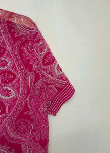 New Pink And White Top For Women
